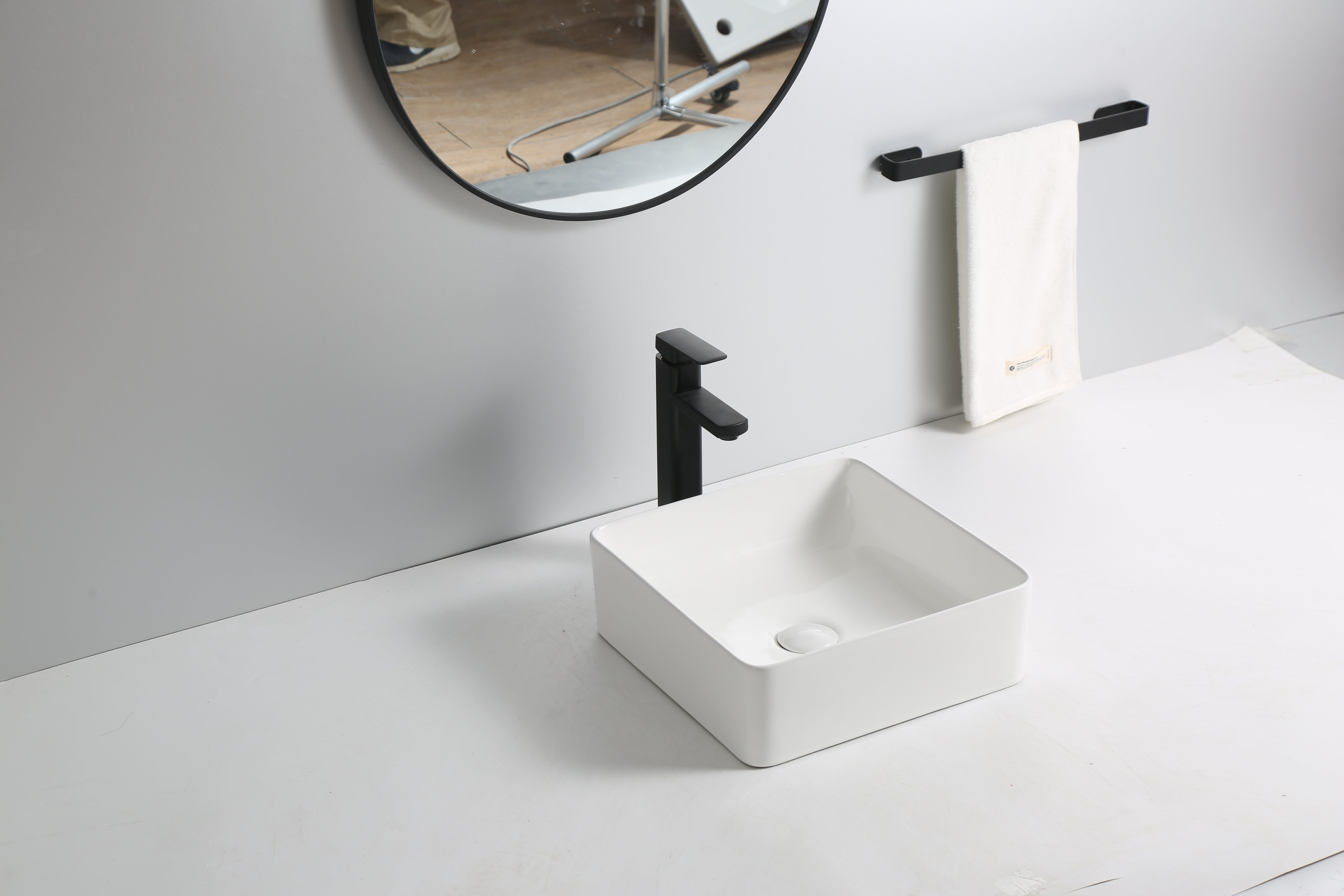 Ceramic Basin White - 9389 (RRP $175)