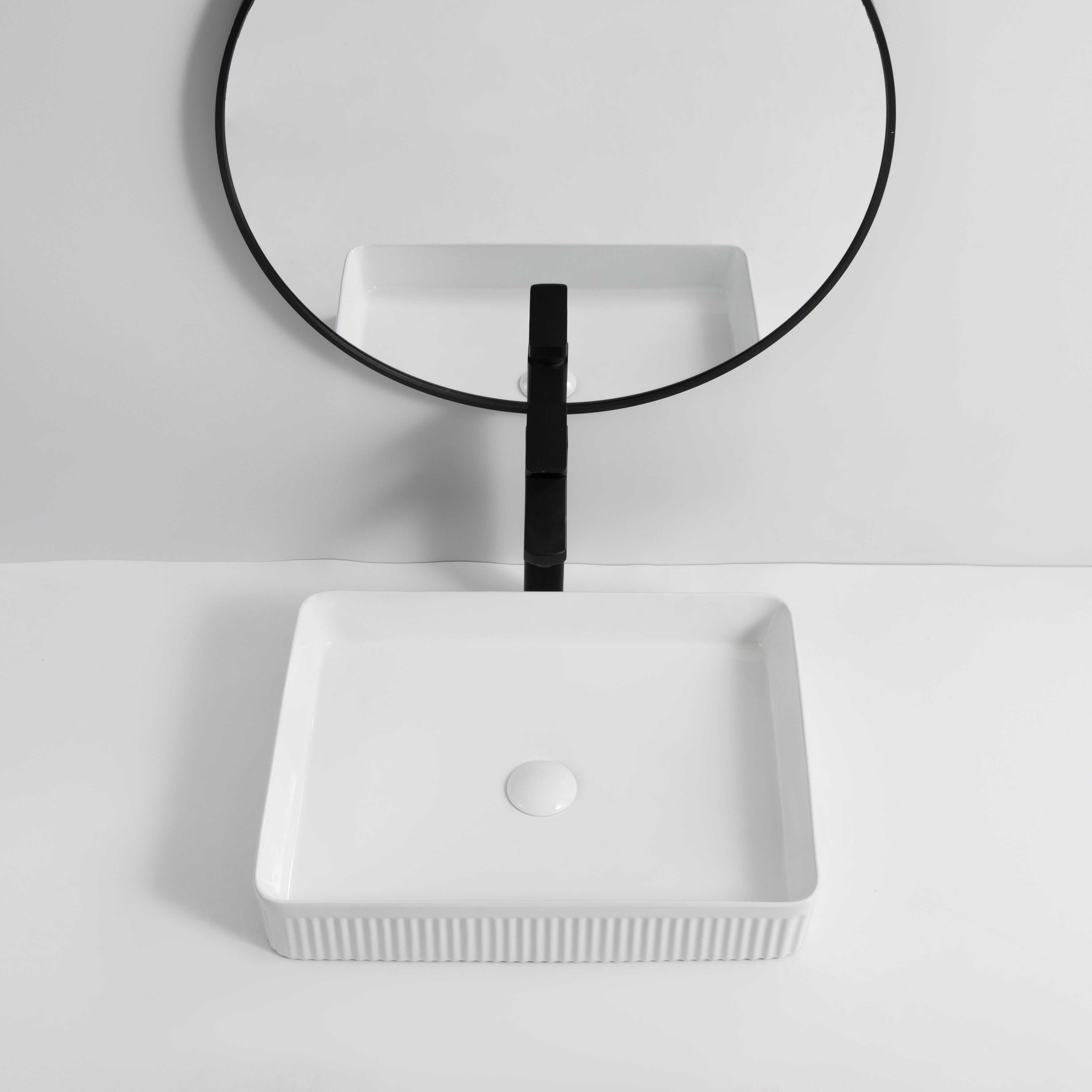 Ceramic Basin White - 9663 (RRP $245)