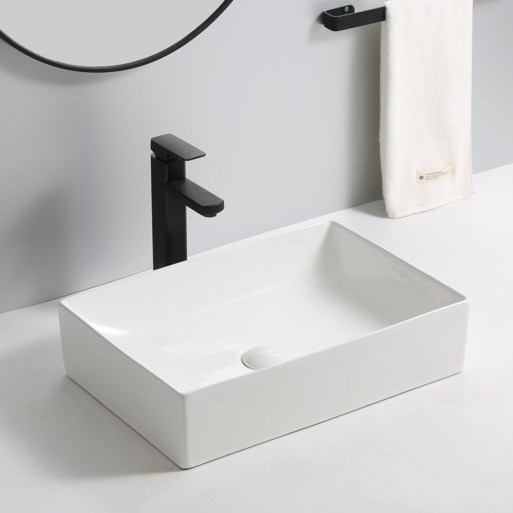 Ceramic Basin White - 9636 (RRP $195)